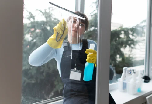 Nettoyage de vitres intérieures et extérieures à Dollon